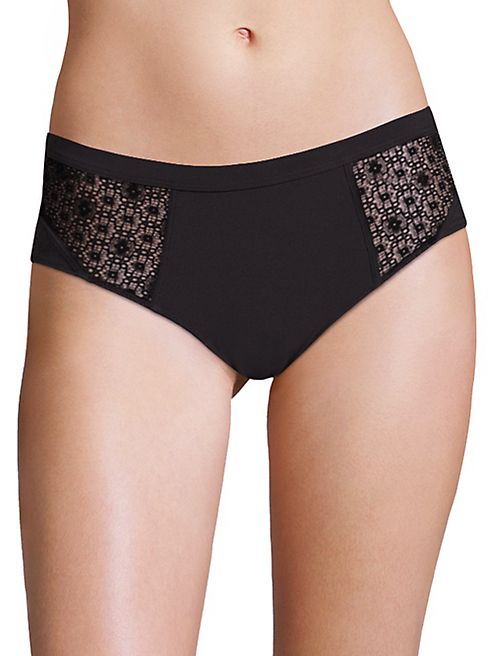 Elle Macpherson Body - Edge Crochet Lace High Brief