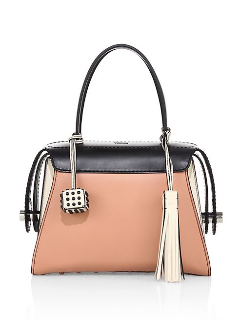 Tod's - Twist Small Multicolor Leather Bauletto