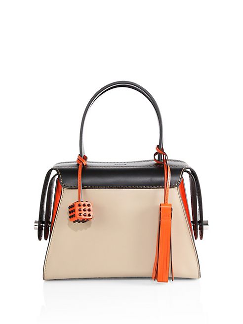 Tod's - Twist Small Multicolor Leather Bauletto