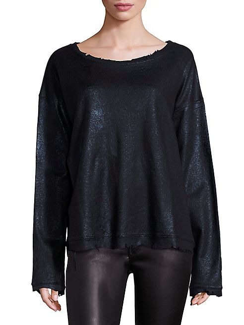 RtA - Beal Distressed Long Sleeve Top