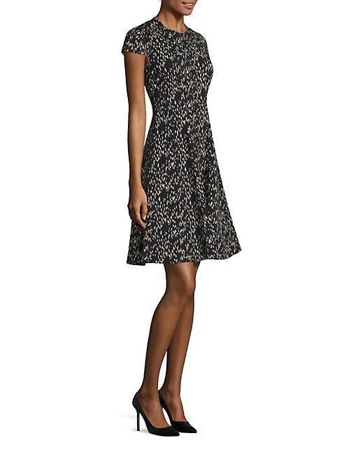 Lela Rose - Seamed Reversible Dress