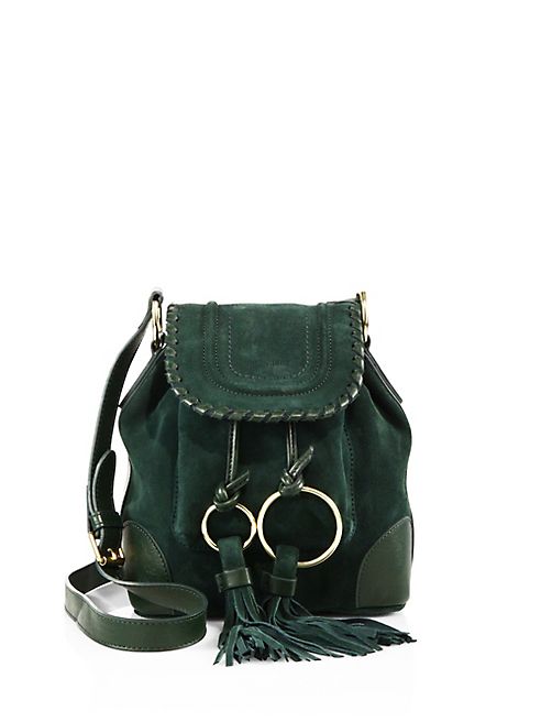 See by Chloé - Small Polly Suede Bucket Bag