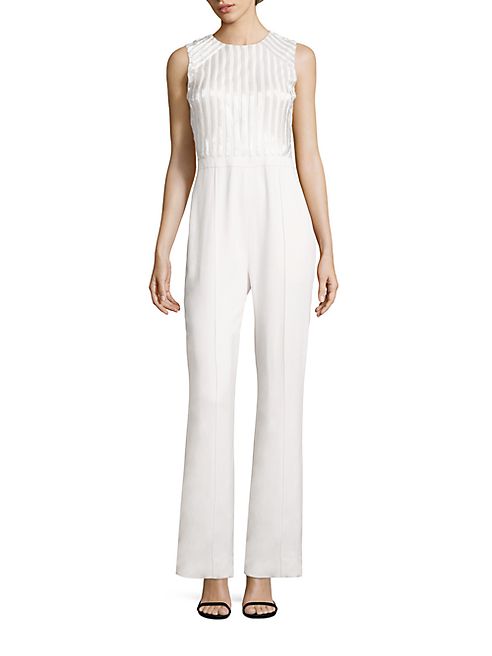 Pamella Roland - Sleeveless Stretch Jumpsuit