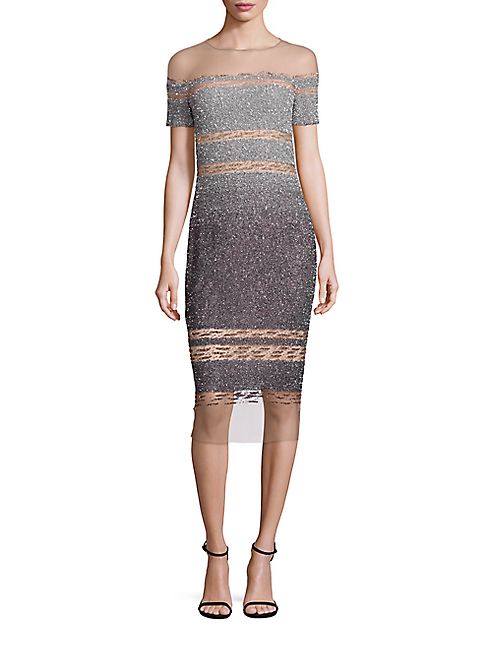 Pamella Roland - Sequin Cocktail Dress