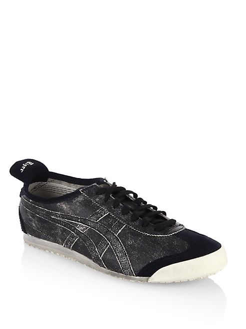 Onitsuka - Mexico Leather & Suede Sneakers