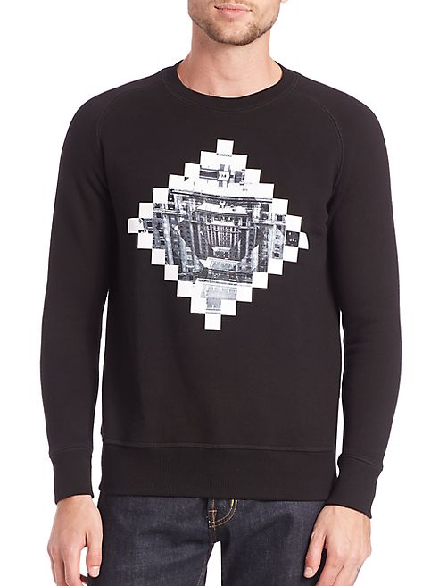 36 Pixcell - Graphic Print Sweatshirt