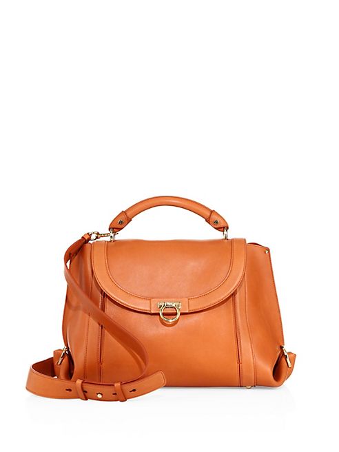 Salvatore Ferragamo - Soft Sofia Leather Top Handle Bag