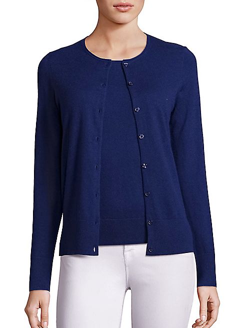 Saks Fifth Avenue Collection - Lightweight Cashmere Cardigan