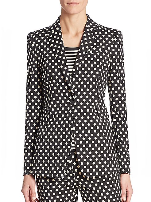 Akris punto - Dot Printed Jacket