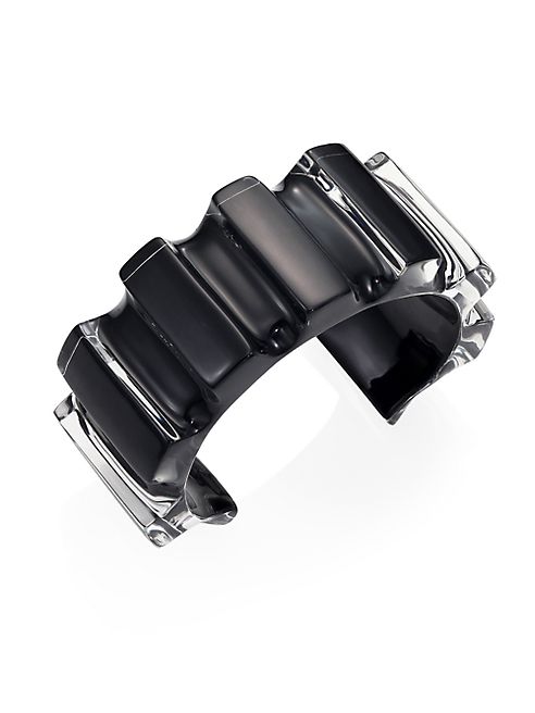 Alexis Bittar - Corrugated Lucite Cuff Bracelet