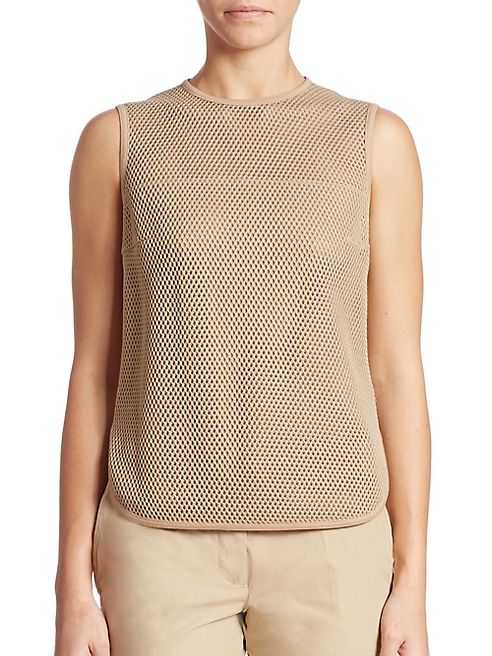 Akris punto - Sleeveless Mesh Top