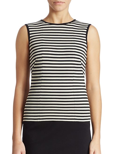 Akris punto - Cotton Striped Top