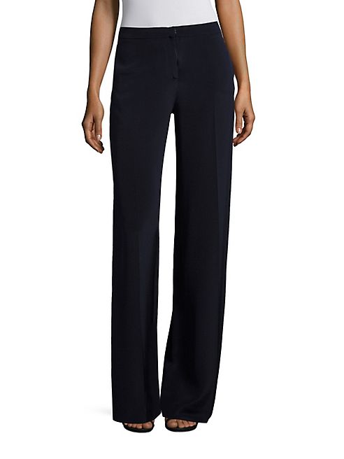 Carolina Herrera - Wide Leg Silk Pants