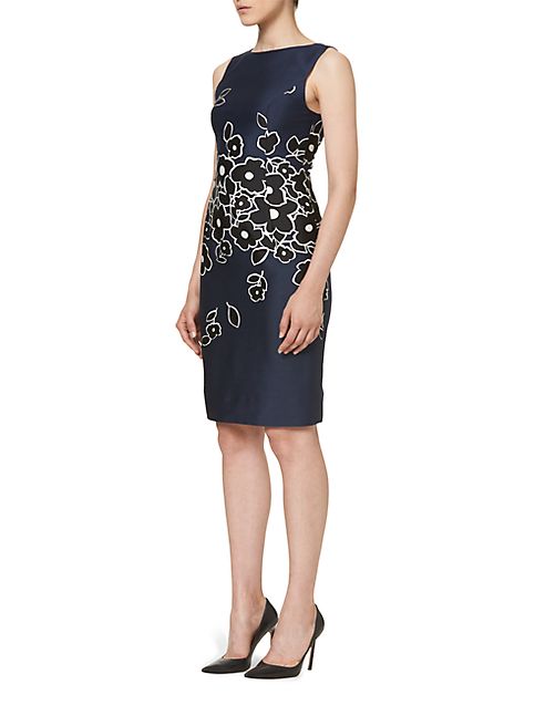 Carolina Herrera - Floral Sheath Dress