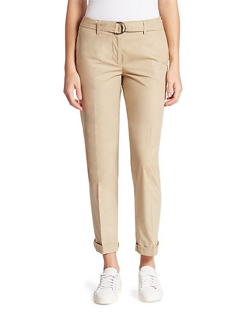 Akris punto - Cotton Cropped Pants