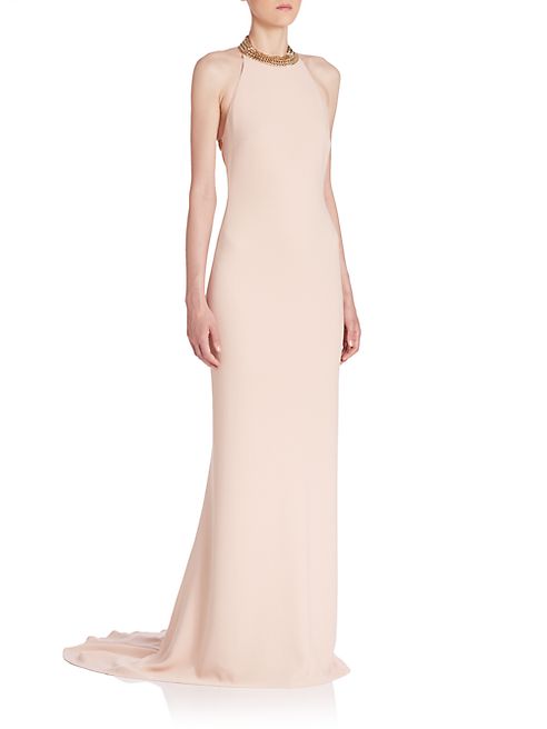 Stella McCartney - Backless Chain-Detail Gown