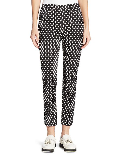 Akris punto - Dot Printed Pants