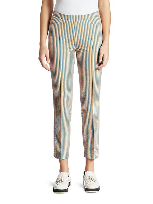 Akris punto - Striped Cotton Pants