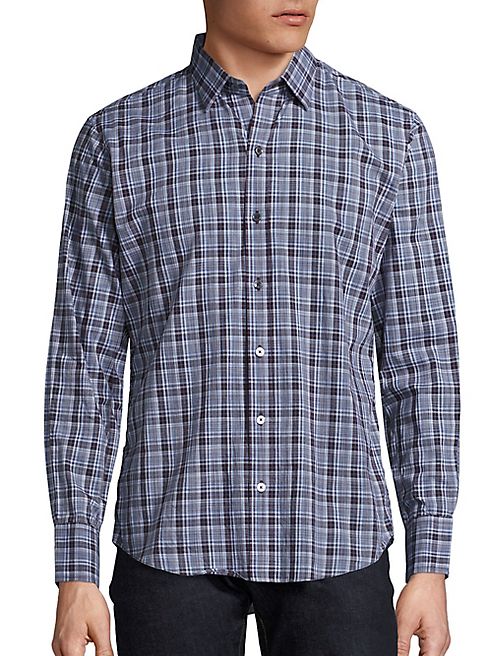 Zachary Prell - Plaid Cotton Shirt