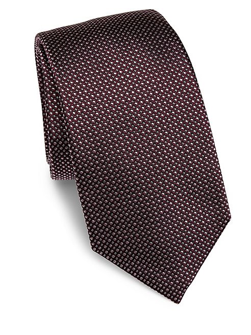 HUGO BOSS - Textured Silk Tie