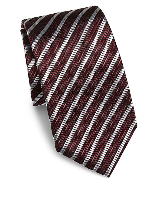 HUGO BOSS - Striped Silk Tie