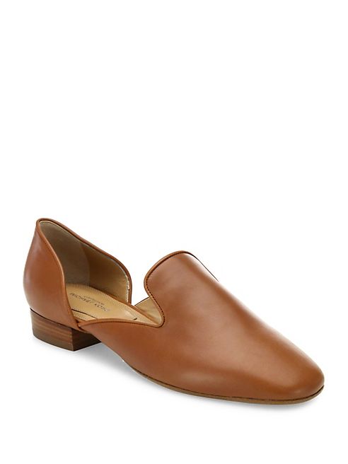 Michael Kors Collection - Fielding Leather Loafers