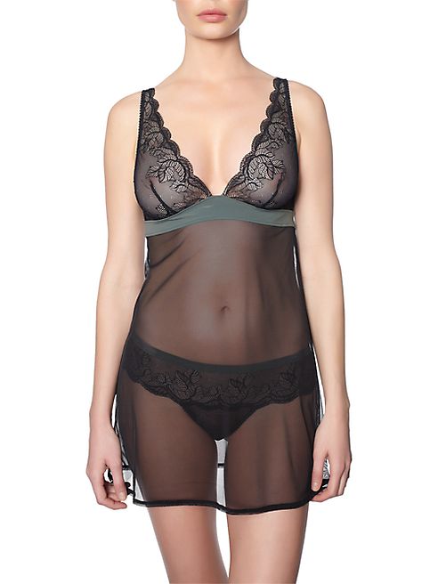 Addiction Nouvelle Lingerie - Wild Thing Midnight Demi Babydoll