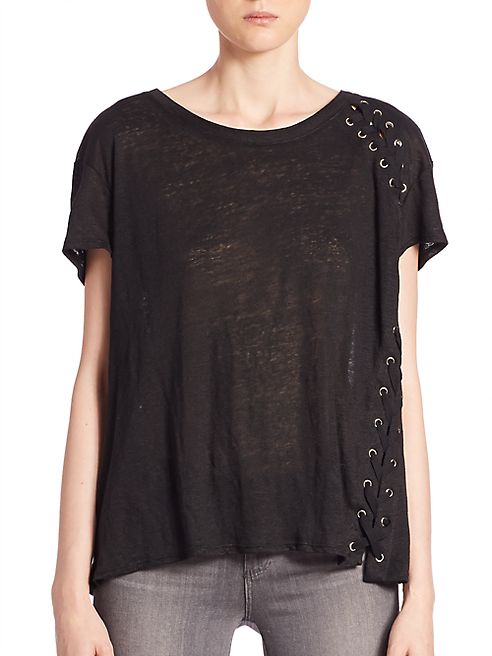 Generation Love - Ivy Lace-Up Tee