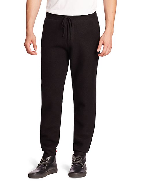 Billy Reid - Boiled Wool Track Pants