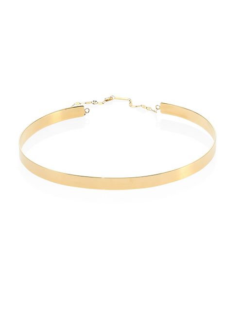 LANA JEWELRY - Gloss 14K Yellow Gold Choker