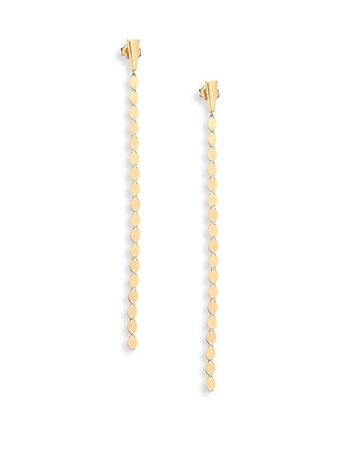 LANA JEWELRY - Nude 14K Yellow Gold Ear Dusters