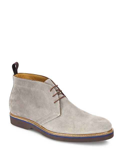 Saks Fifth Avenue Collection - Suede Lace-Up Chukka Boots