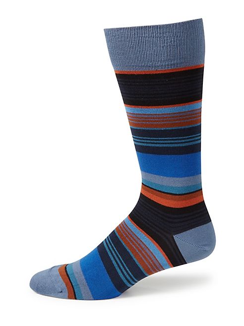 Paul Smith - Striped Woven Socks