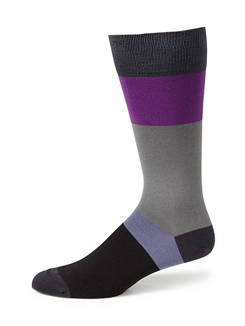 Paul Smith - Colorblock Woven Socks