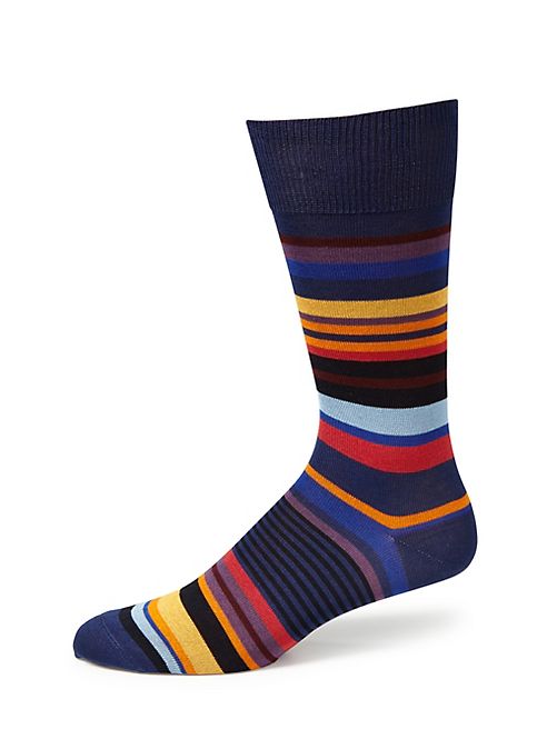 Paul Smith - Striped Patterned Socks