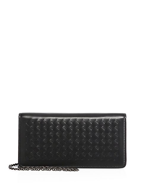 Bottega Veneta - Leather Chain Wallet