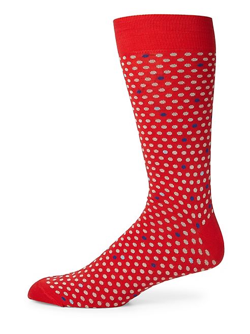 Saks Fifth Avenue Collection - Dot Design Socks