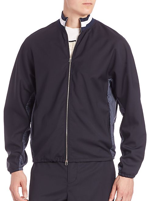 3.1 Phillip Lim - Mockneck Zip Front Jacket