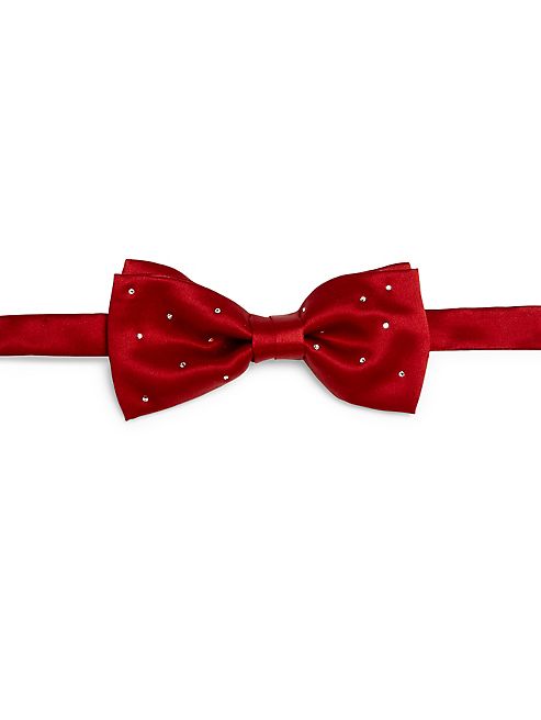 Vitaliano - Crystal Studded Bow Tie