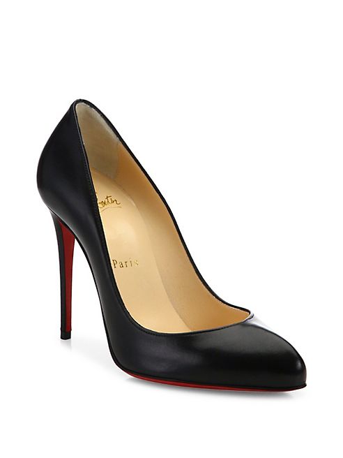 Christian Louboutin - Breche Leather Pumps