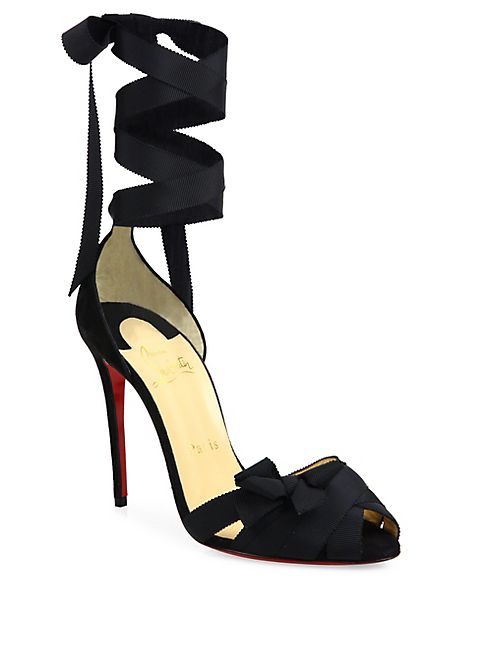 Christian Louboutin - Christeriva Ankle-Wrap d'Orsay Pumps