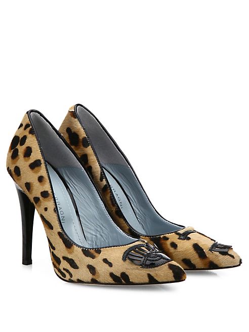 Chiara Ferragni - Wink Leopard-Print Calf Hair Pumps