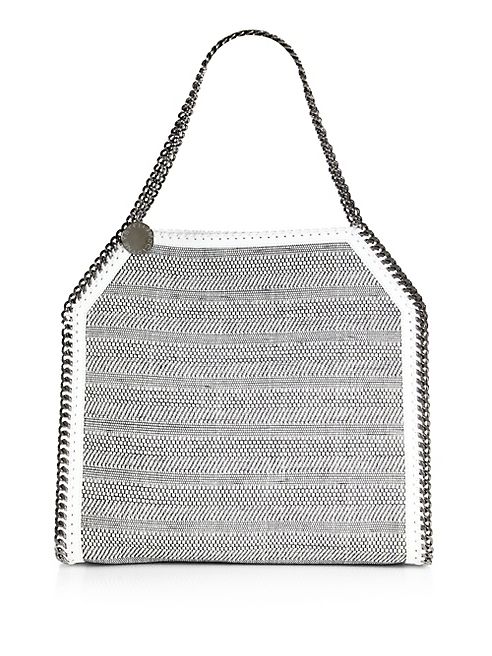 Stella McCartney - Baby Bella Woven Canvas Shoulder Bag