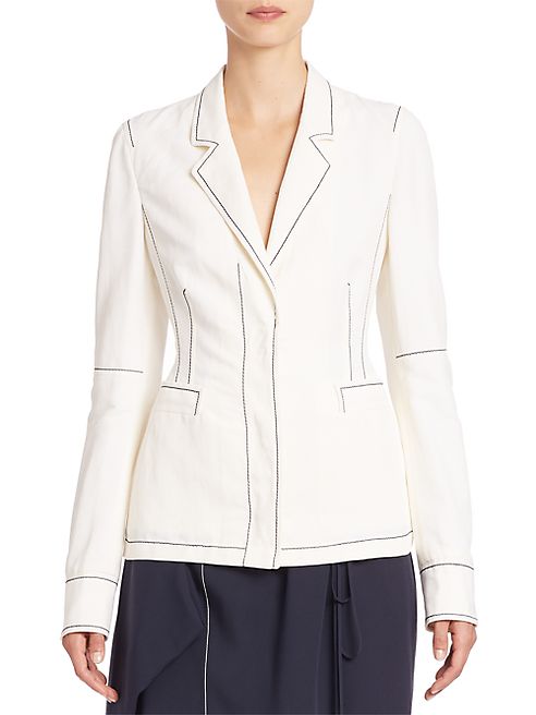 Stella McCartney - Contrast Stitch Blazer