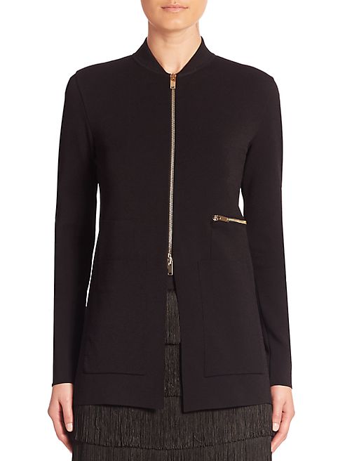 Stella McCartney - Compact Knit Zip Jacket