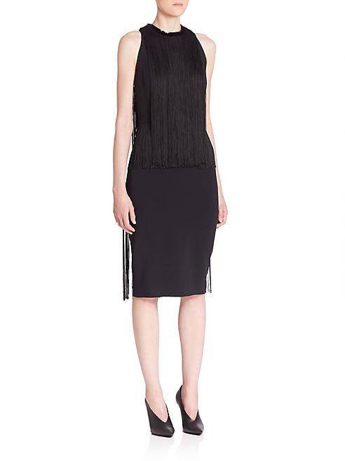 Stella McCartney - Racerback Fringe Dress