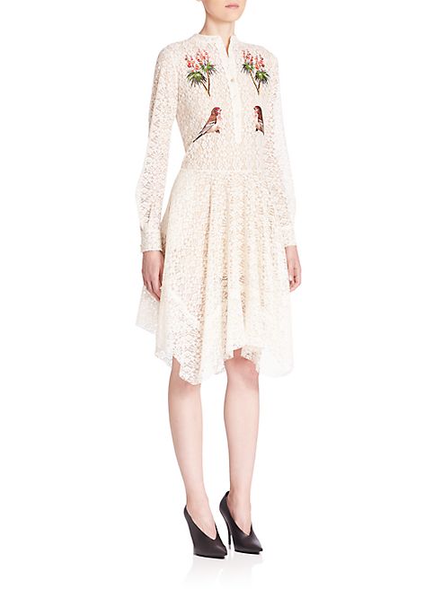 Stella McCartney - Embroidered Lace Shirtdress