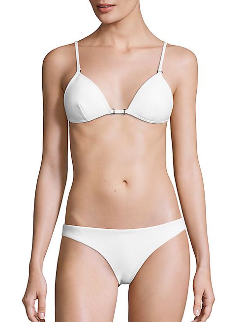 Zimmermann - Zephyr Two-Piece Bonded Tri Bikini Top & Bottom