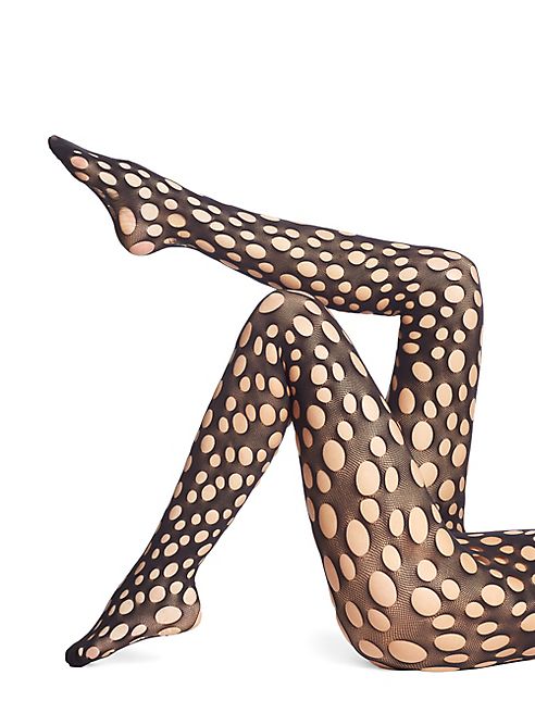 Wolford - Patti Fishnet Cutout Tights