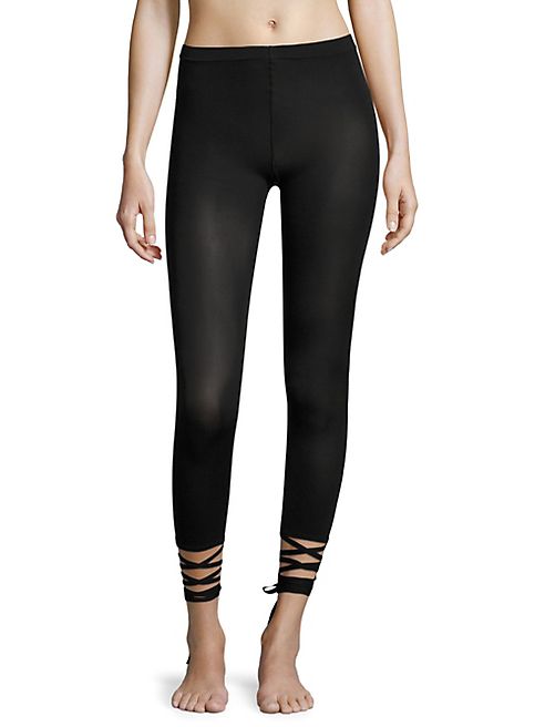 Wolford - Lace-Up Capri Leggings